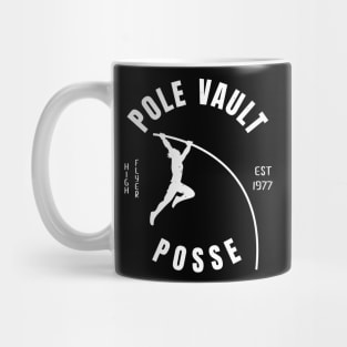 Men Athletics Pole Vault Posse Athlete Gift Mug